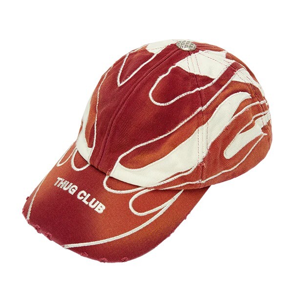 【Focus Store】現貨 Thug Club Chopper Cap 波浪刺繡 六分割帽 兩色