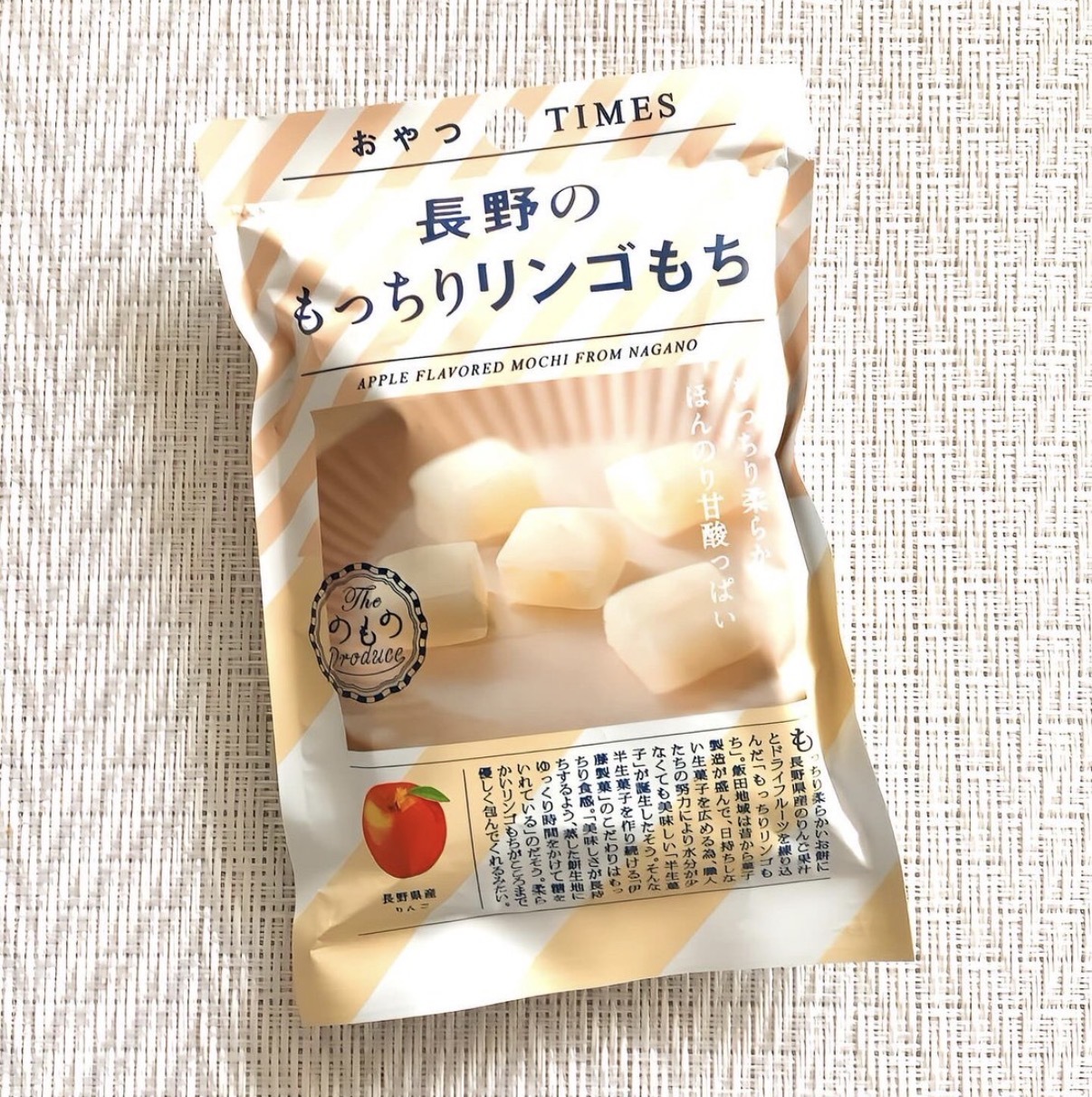 JP 長野縣蘋果風味麻糬 5個 4090 TK260413