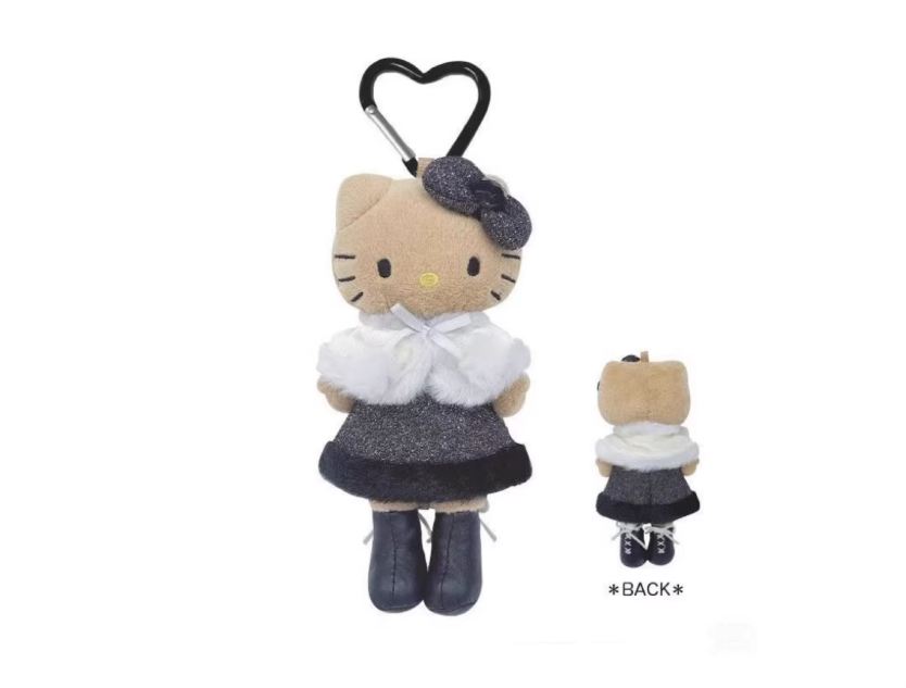 Hello Kitty 全新爆款黑肉平成辣妹長腿系列 Kitty - 黑色 / 粉色 / 豹紋 / 銀白