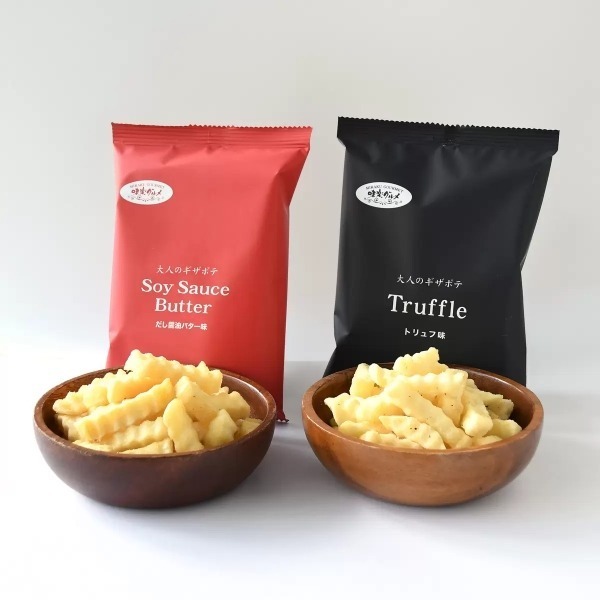 【Costso限定】JP  千年屋大人の波浪薯條 醬油牛油+黑松露 1177 TK260413