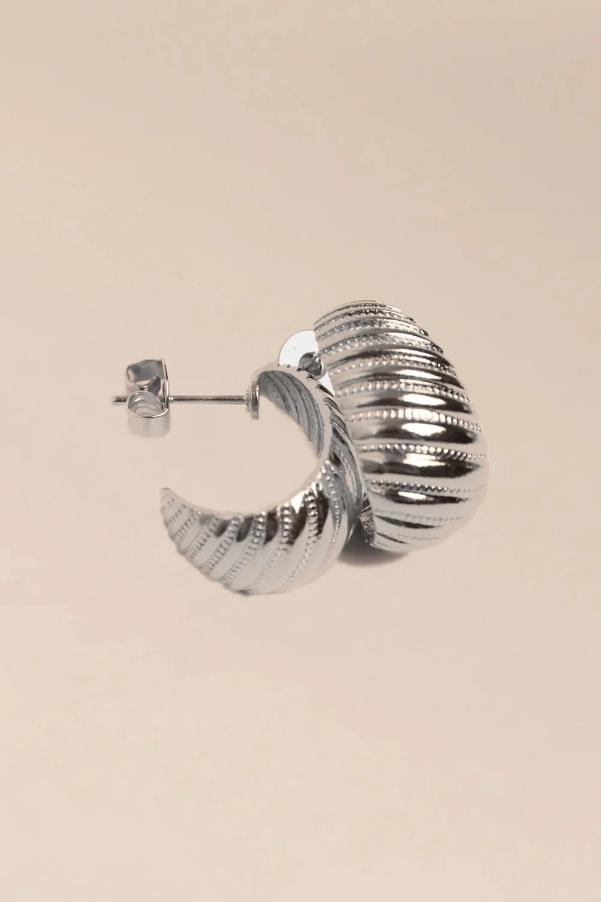 Waekura Earrings Fany Palladium (WA121)