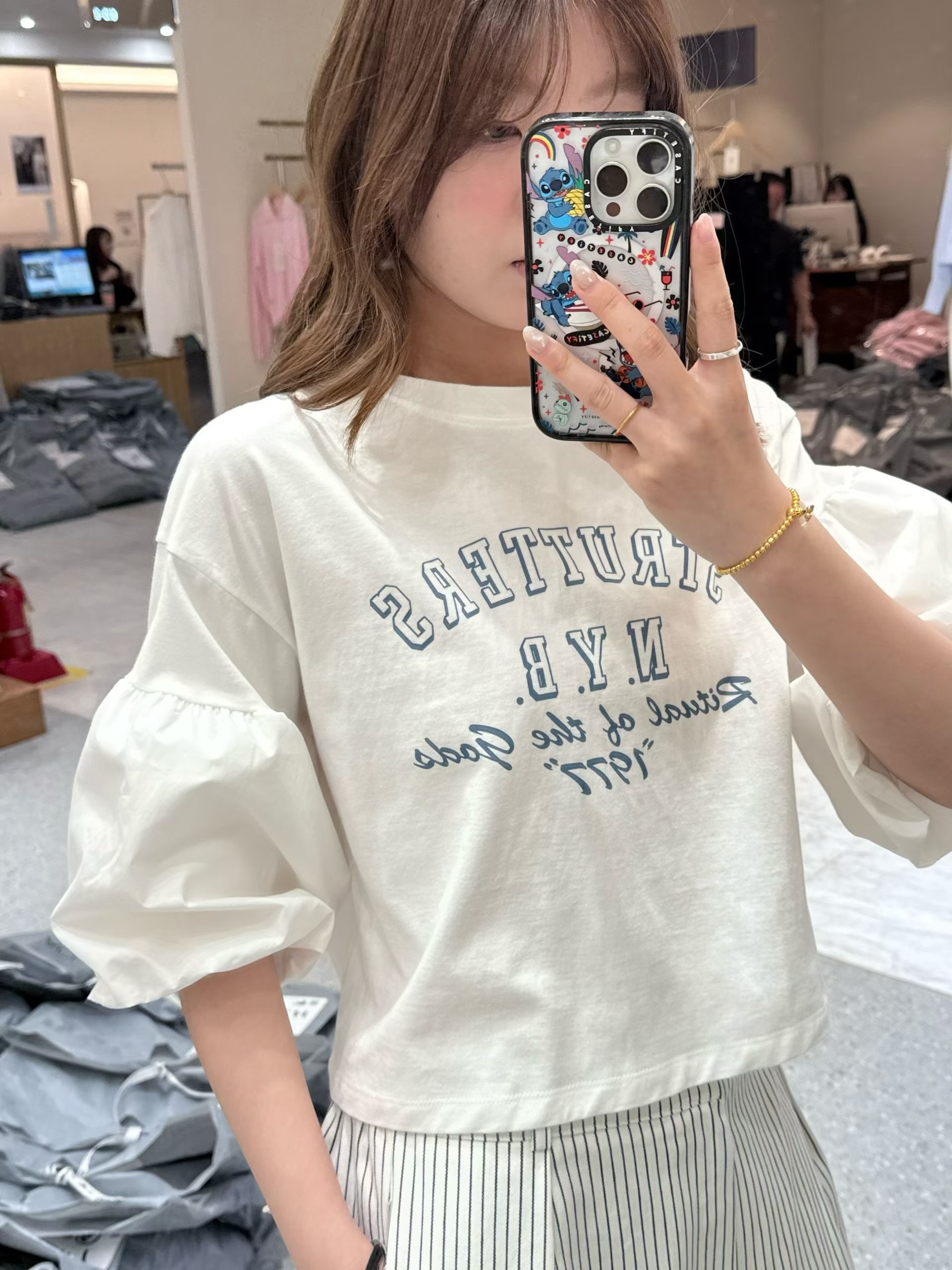 燈籠袖NYB上衣