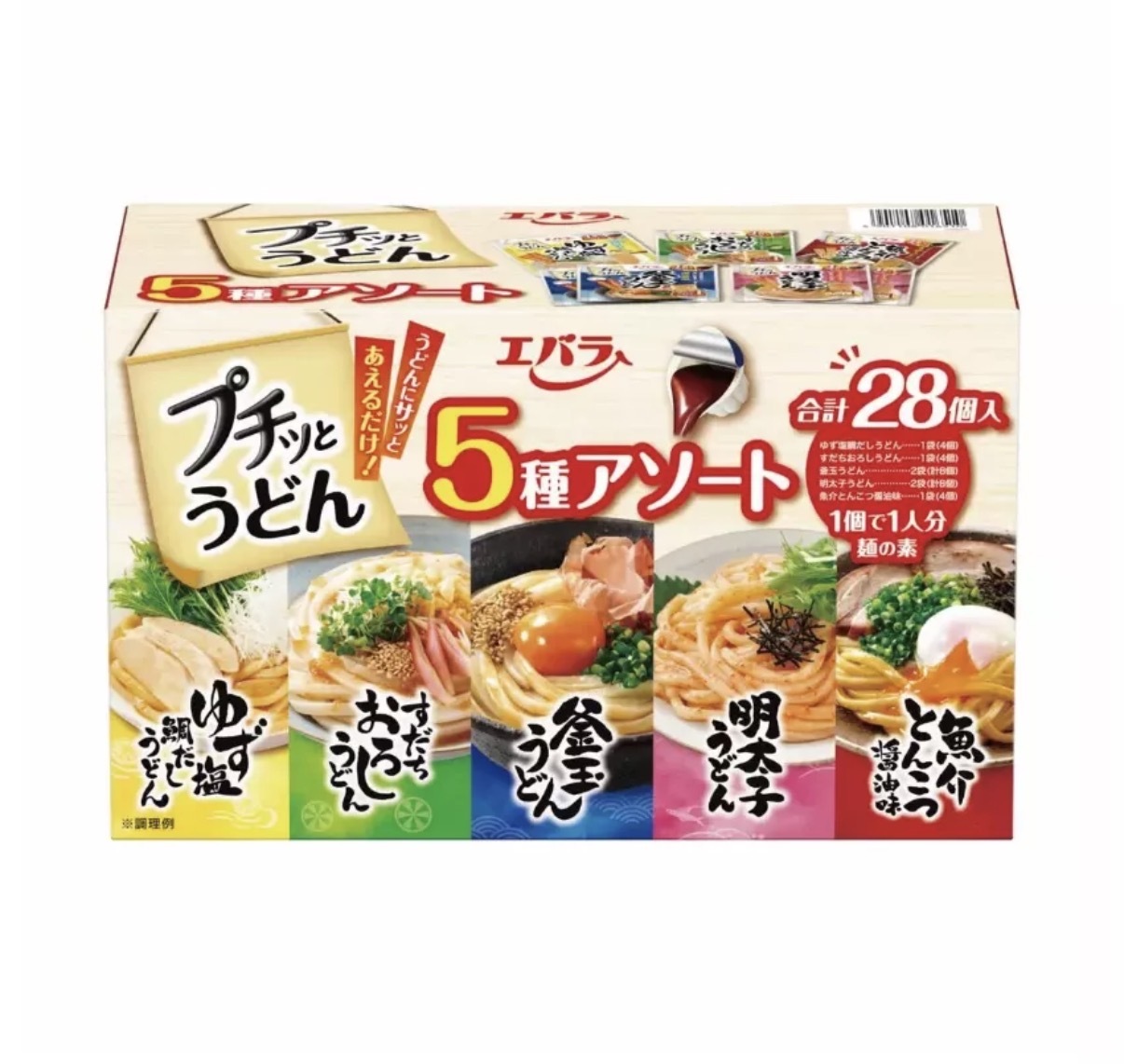 【Costco限定】JP 懶人好味5種風味烏冬醬汁 7593 TK260413