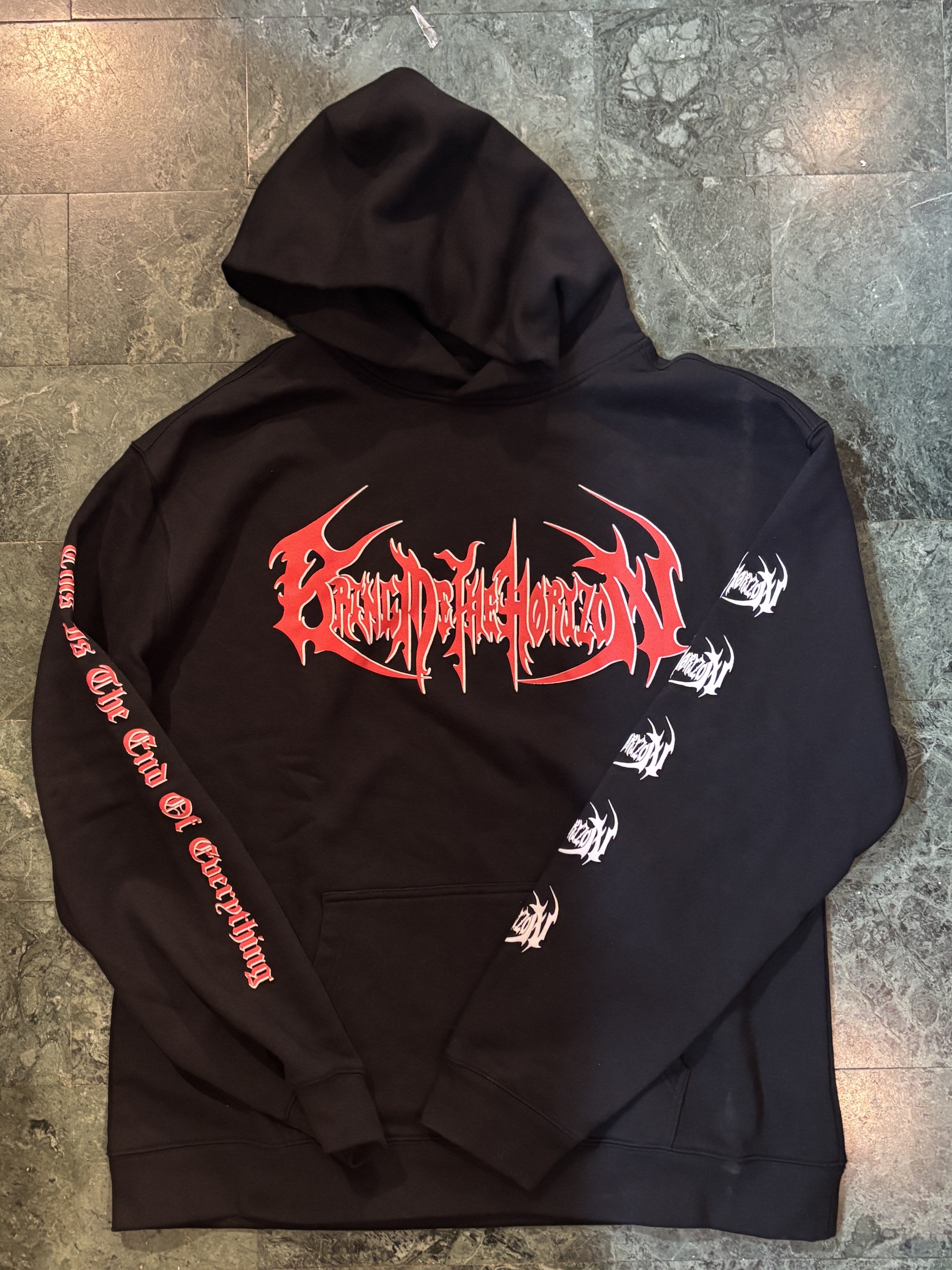 Bring Me The Horizon “End Of Everything” Black Hoodie （size XL）