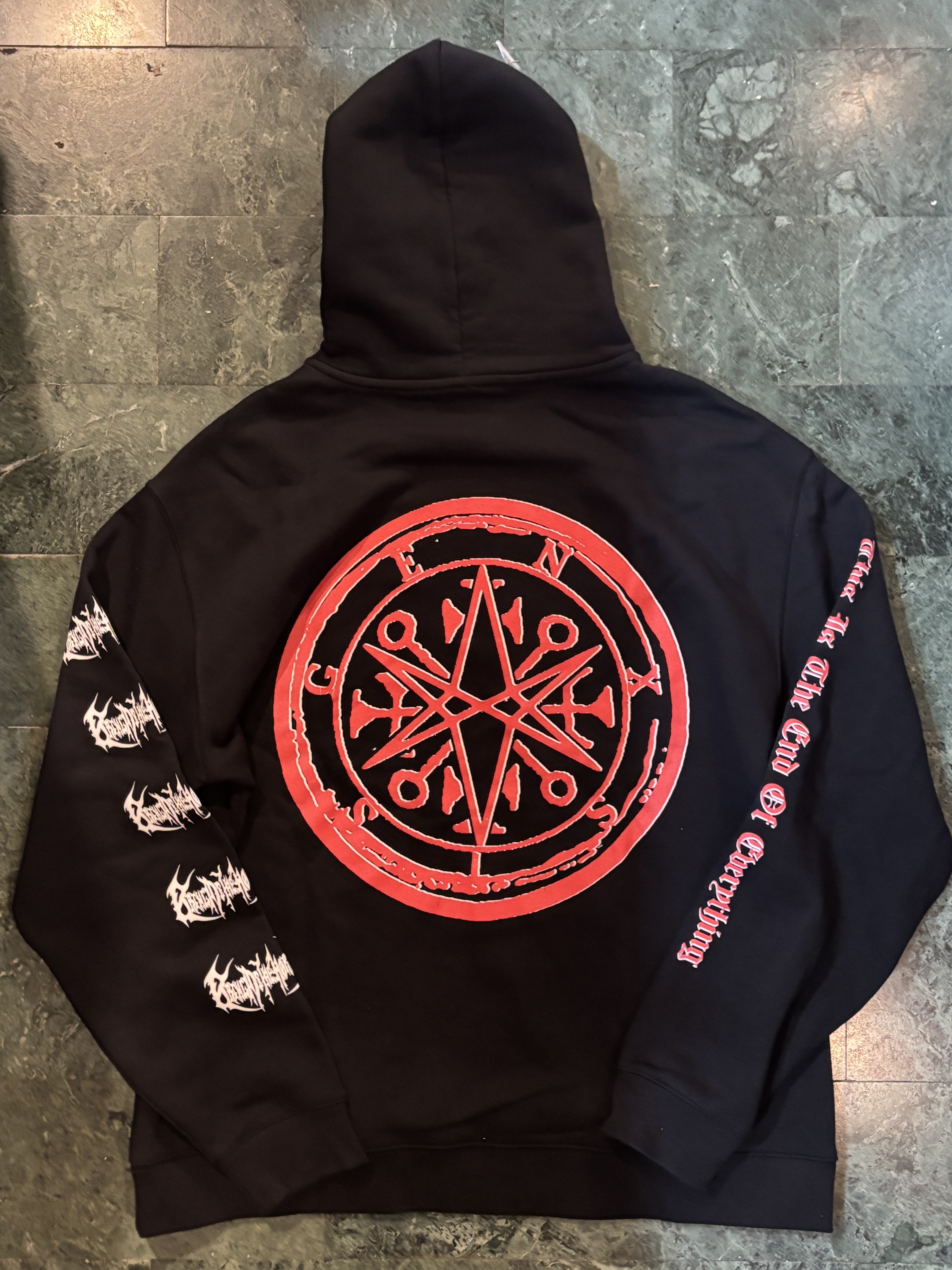 Bring Me The Horizon “End Of Everything” Black Hoodie （size XL）