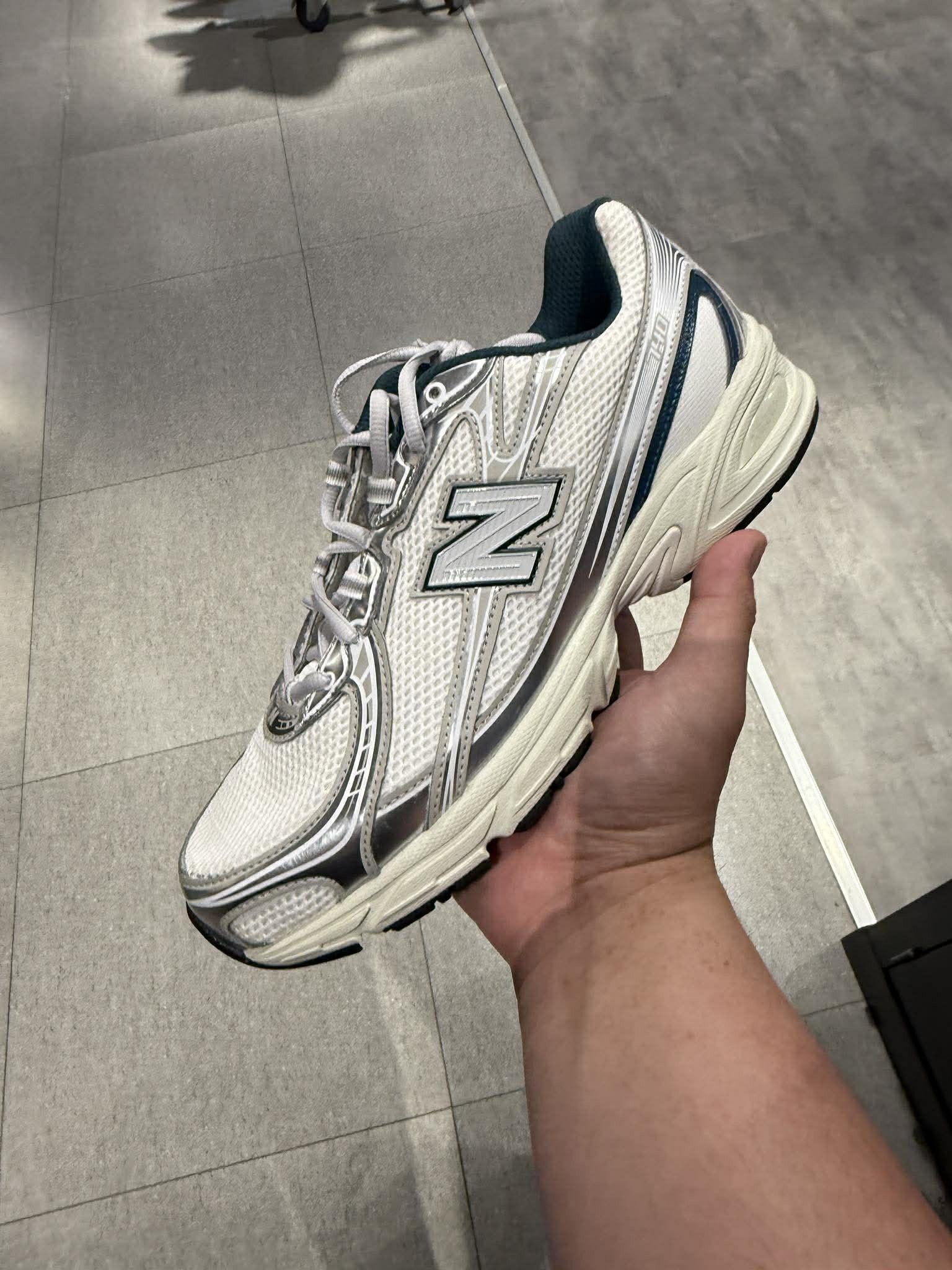 New Balance NB 740 奶油綠 銀 休閒鞋 U7402EL