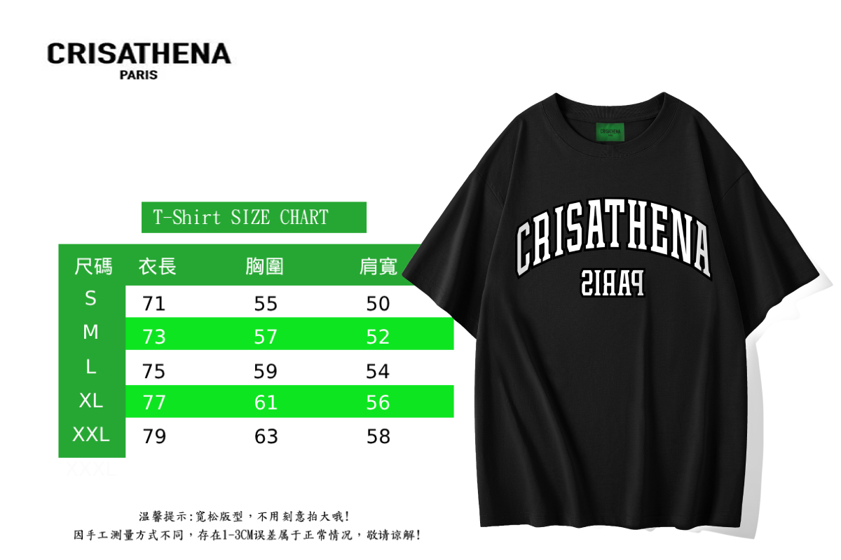 Crisathena CT-CH2602-BLACK -M