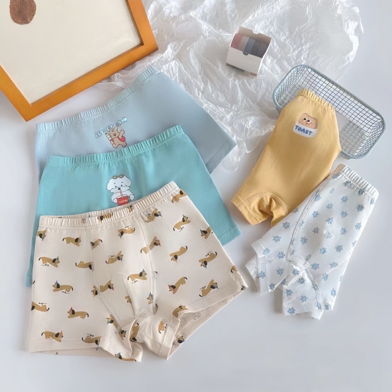 童趣小狗內褲組|男寶