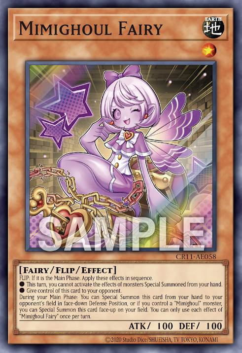 CR11-AE058 (SR)Mimighoul Fairy(寶箱食屍鬼 妖精)