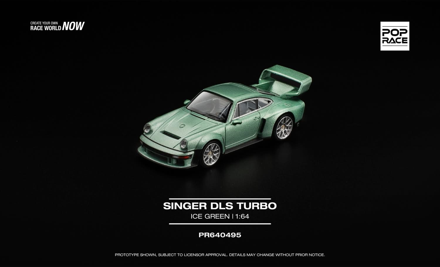 預訂 Pre Order - POPRACE SINGER DLS TURBO - ICE GREEN PR640495