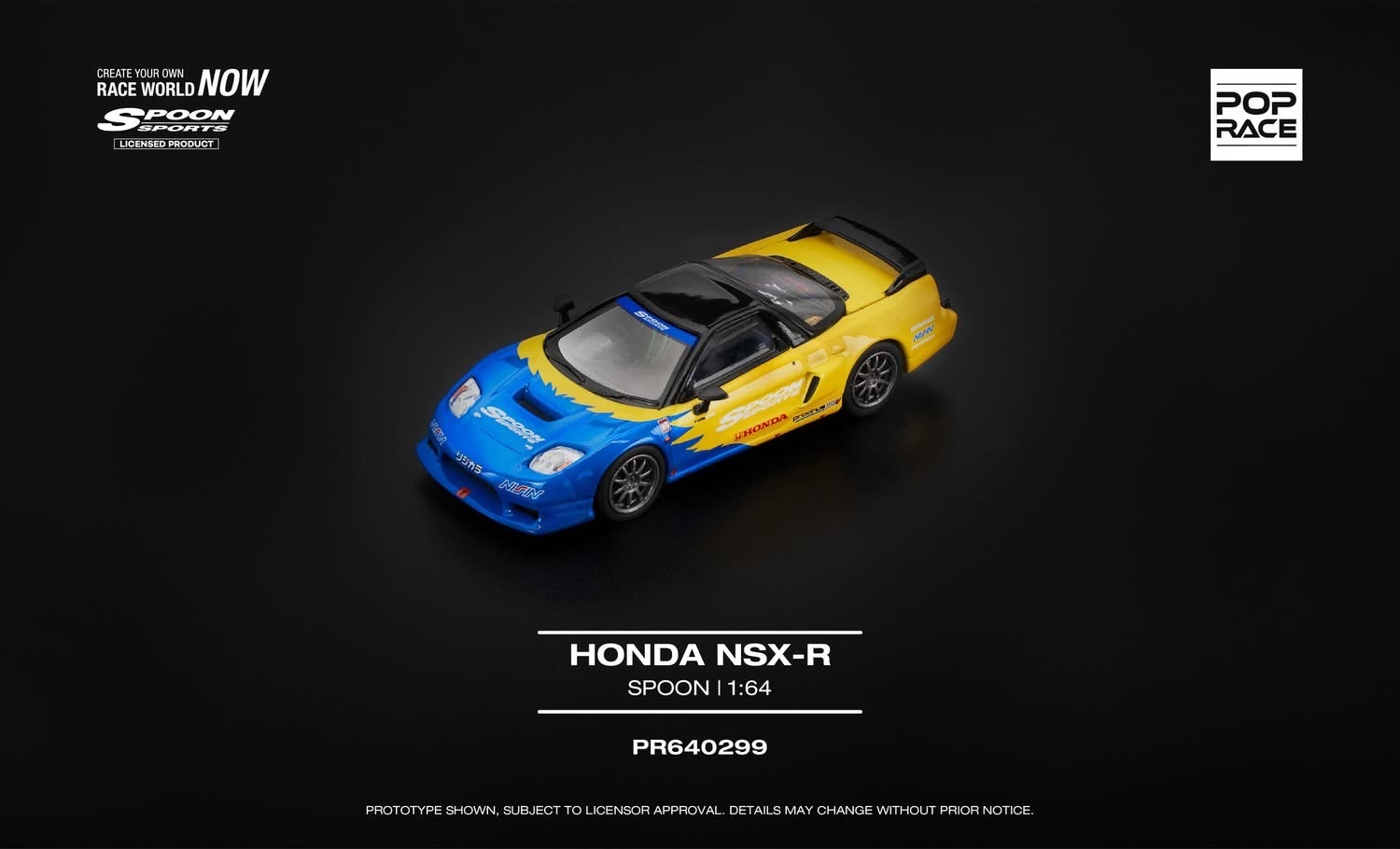 預訂 Pre Order - POPRACE HONDA NSX-R - SPOON PR640299