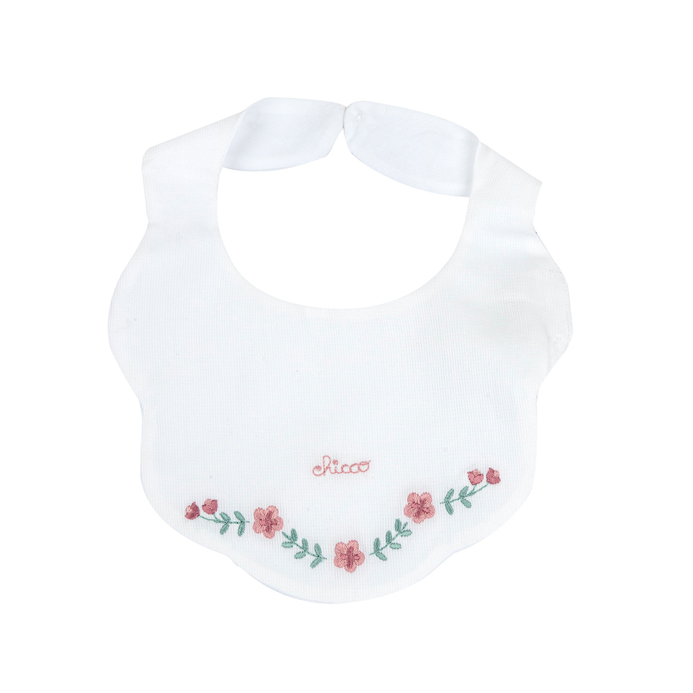 花園派對-繡花朵圍兜