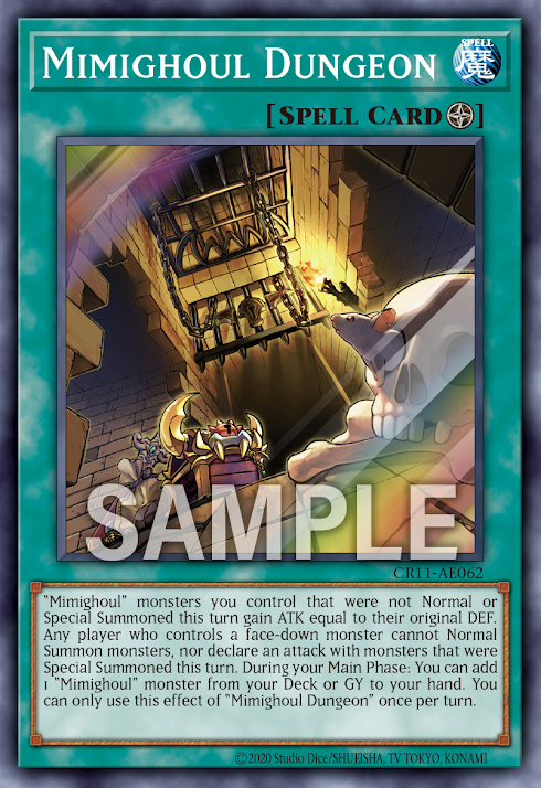 CR11-AE062 (SR)Mimighoul Dungeon(寶箱食屍鬼 地牢)