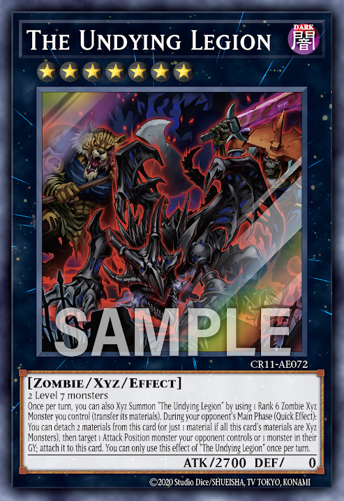 CR11-AE072  (SR/PSER)The Undying Legion (不滅軍團)