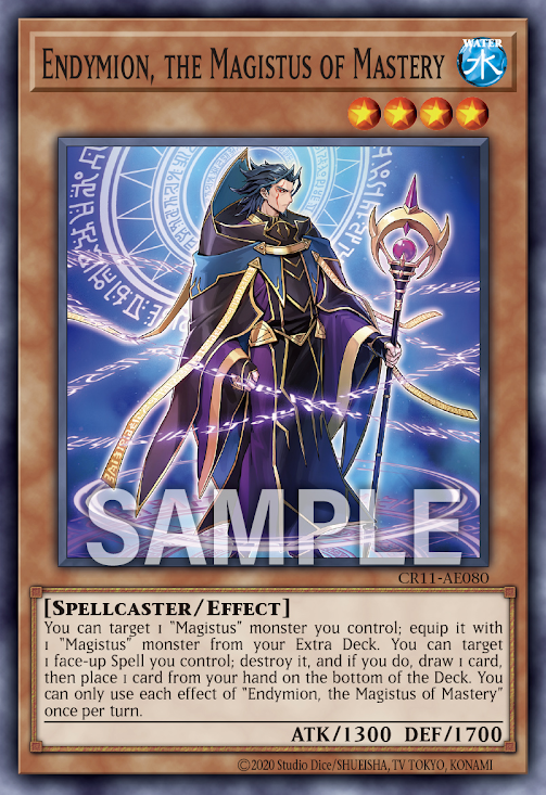 CR11-AE080 Endymion, the Magistus of Mastery(聖魔的大賢者 安迪米翁)