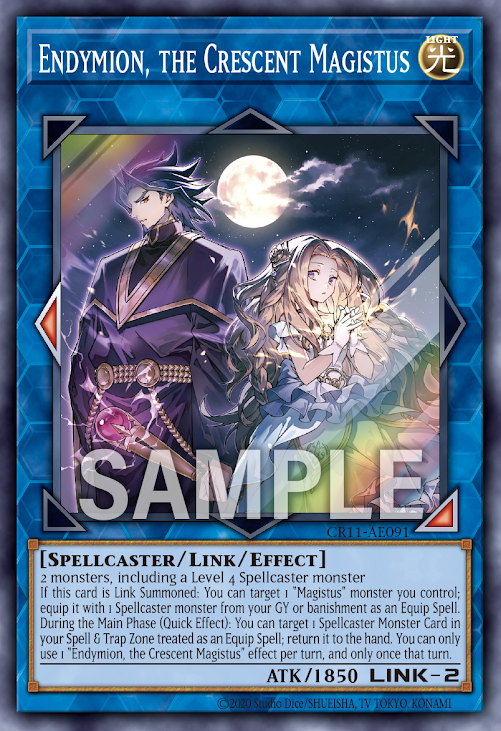 CR11-AE091 (SR/SER)Endymion, the Crescent Magistus(聖月的魔導士 安迪米翁)