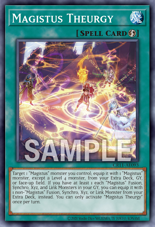 CR11-AE093 Magistus Theurgy(偉大魔導)