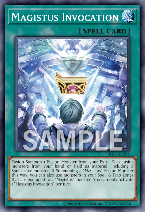 CR11-AE094 Magistus Invocation(神聖法典)