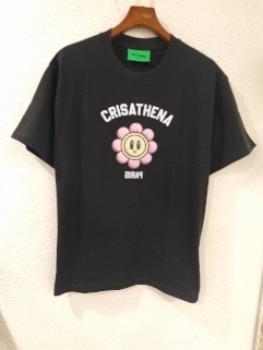 Crisathena Sunflower T-Shirt in Black Sunflower T-Shirt in Black-M