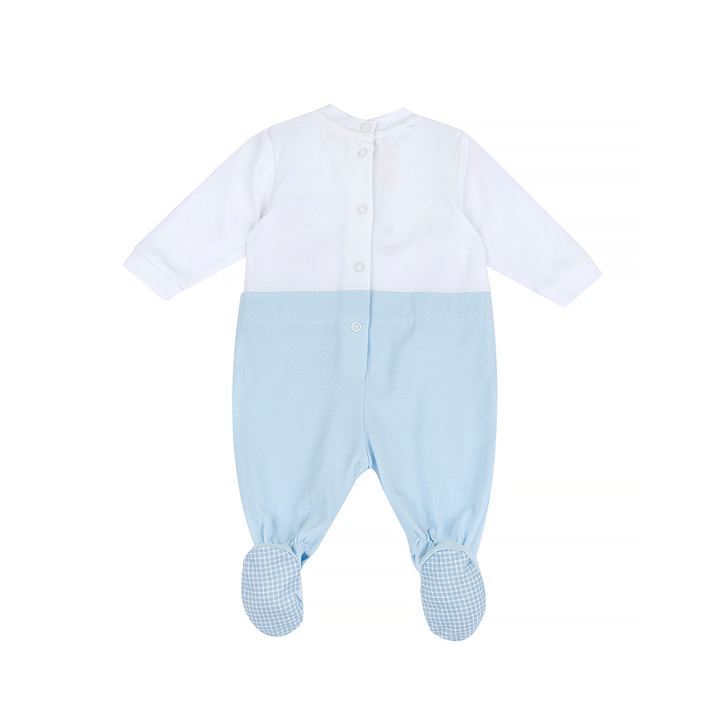 紳士小狐狸-假吊帶後開長袖兔裝