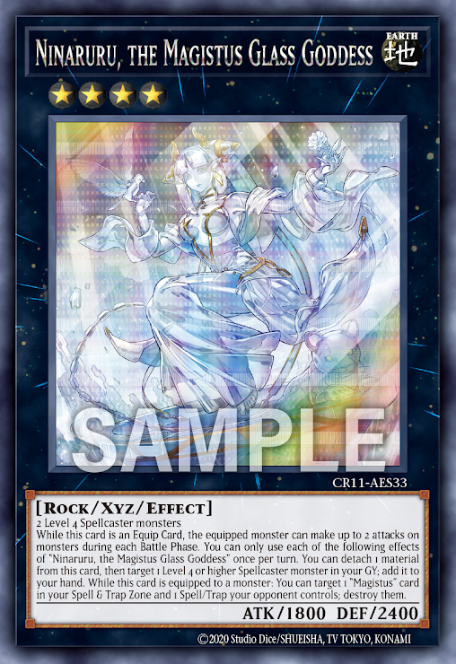 CR11-AES33 (SER)Ninaruru, the Magistus Glass Goddess(結晶的女神 寧阿魯魯)