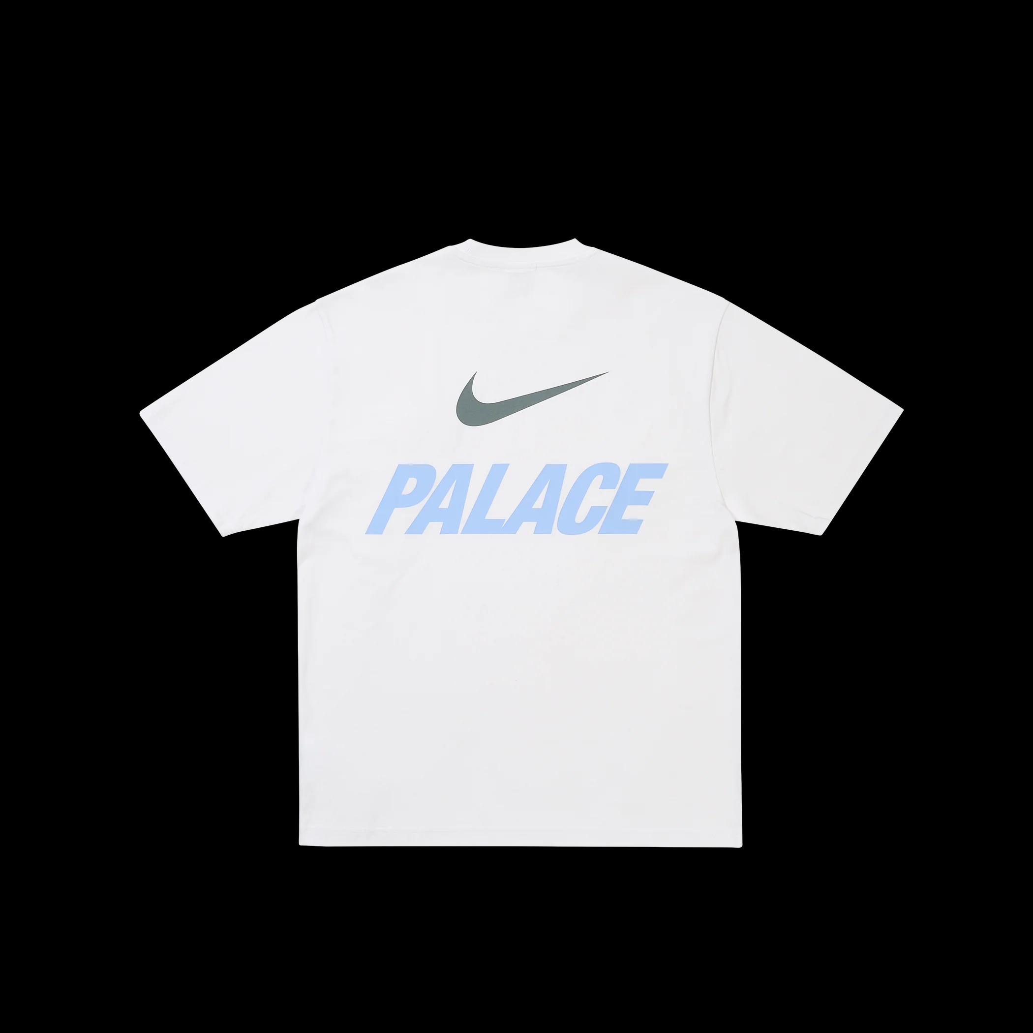 PALACE NIKE FONT SWOOSH T-SHIRT WHITE