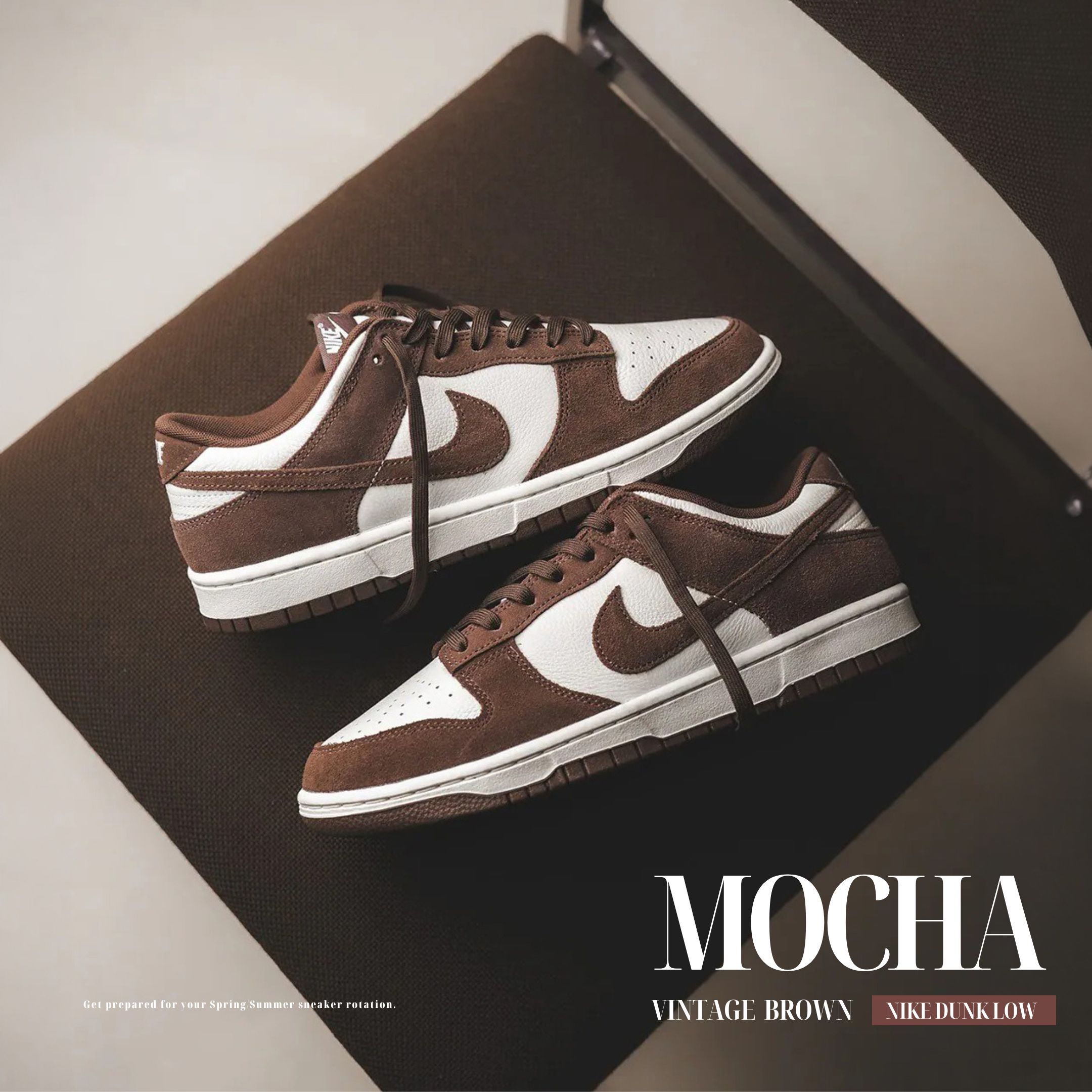 NICEDAY 現貨 Nike Dunk 摩卡 麂皮 白棕 FQ8249-104