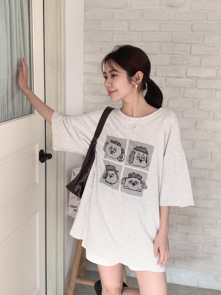 門市超熱賣厭世狗狗上衣