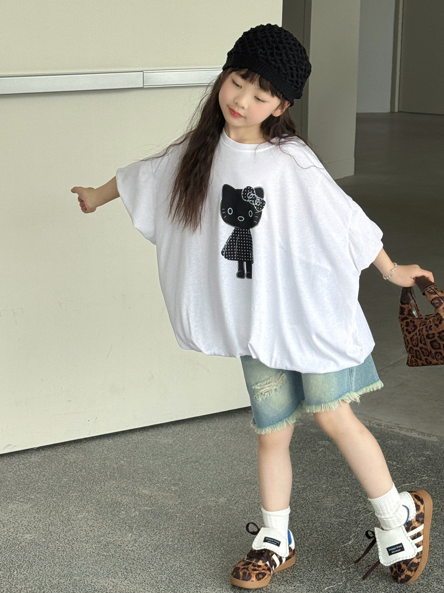 夏季薄款鬚鬚破壞五分褲