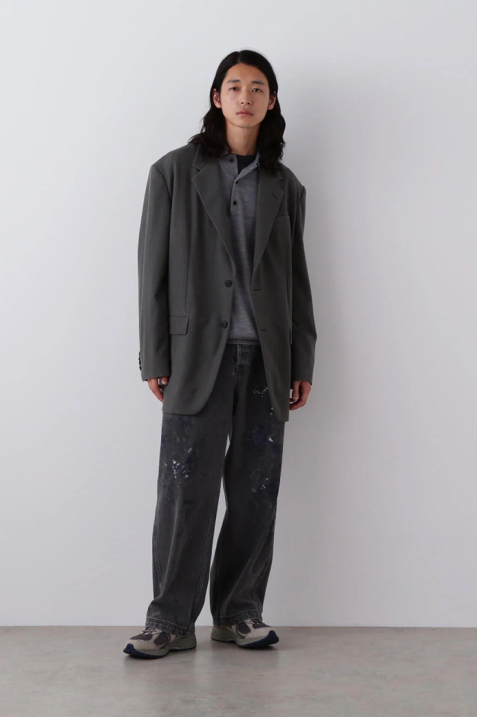 YLÈVE VINTAGE PIGMENTDYE WOOL JK