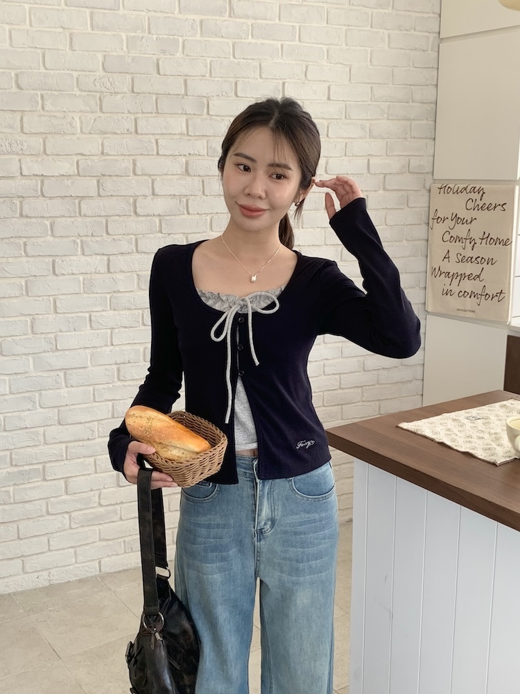 荷葉背心假兩件