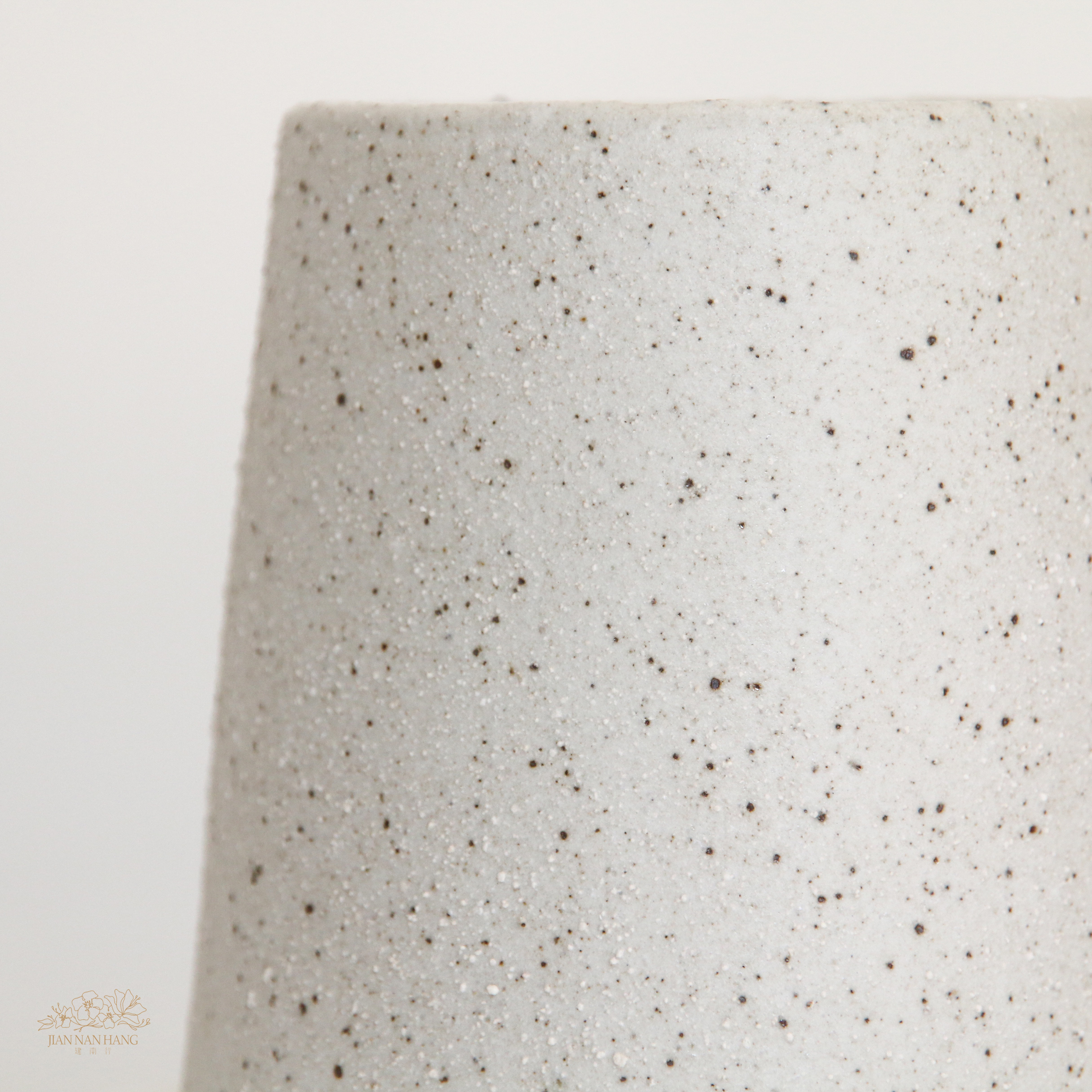 陶瓷花器 噴砂點圓柱花器 2色