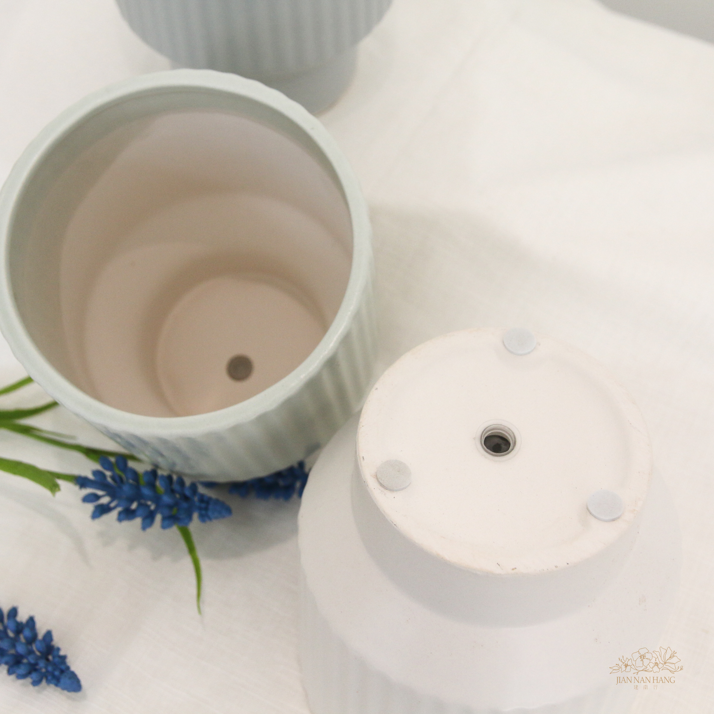 陶瓷花器 高腳蝴蝶蘭盆 4色