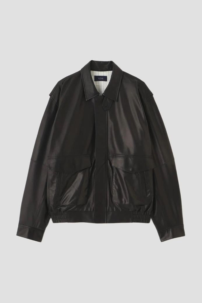 YLÈVE SHEEP LEATHER ZIP BZ