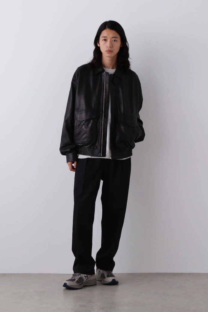 YLÈVE SHEEP LEATHER ZIP BZ