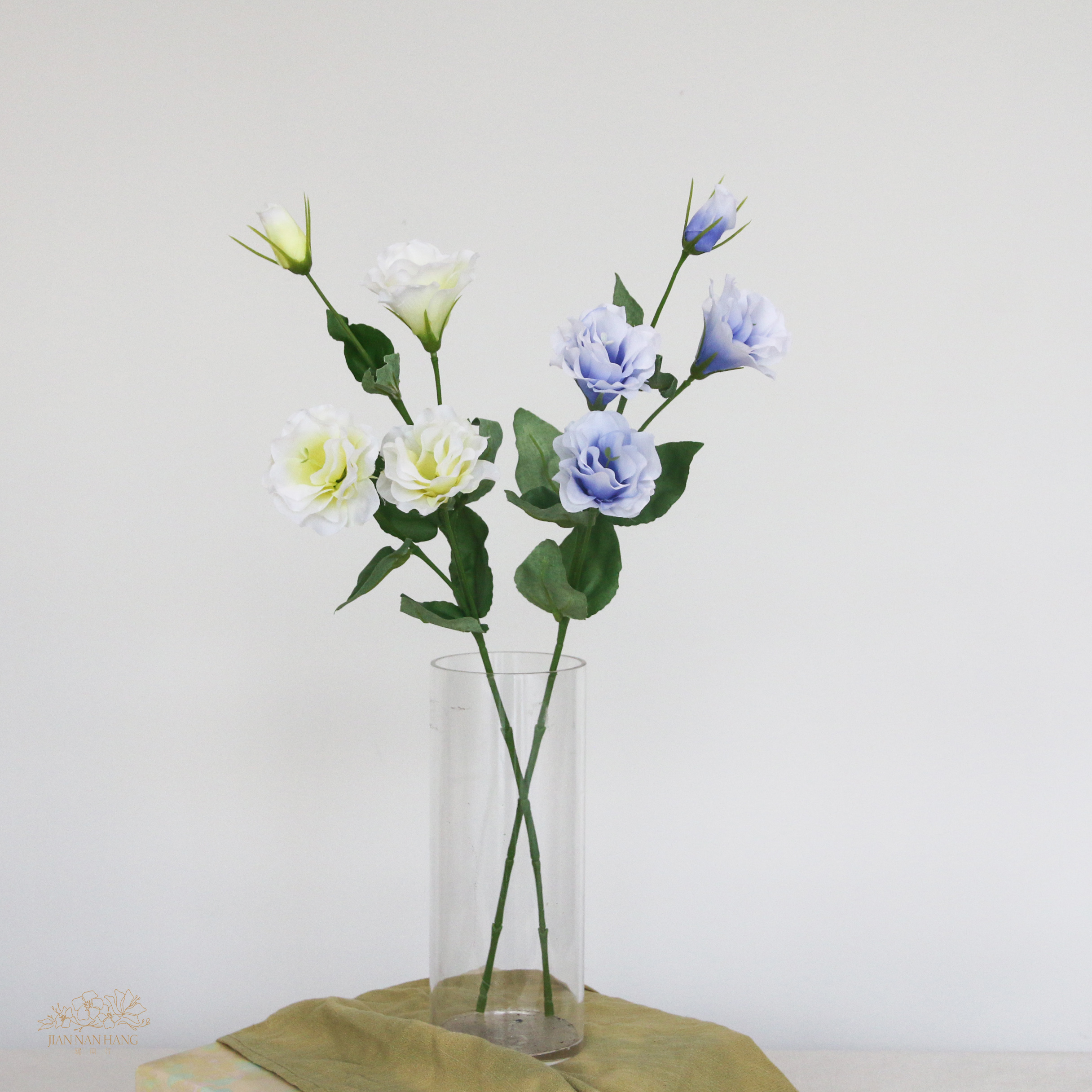 人造花 4頭洋桔梗  2色