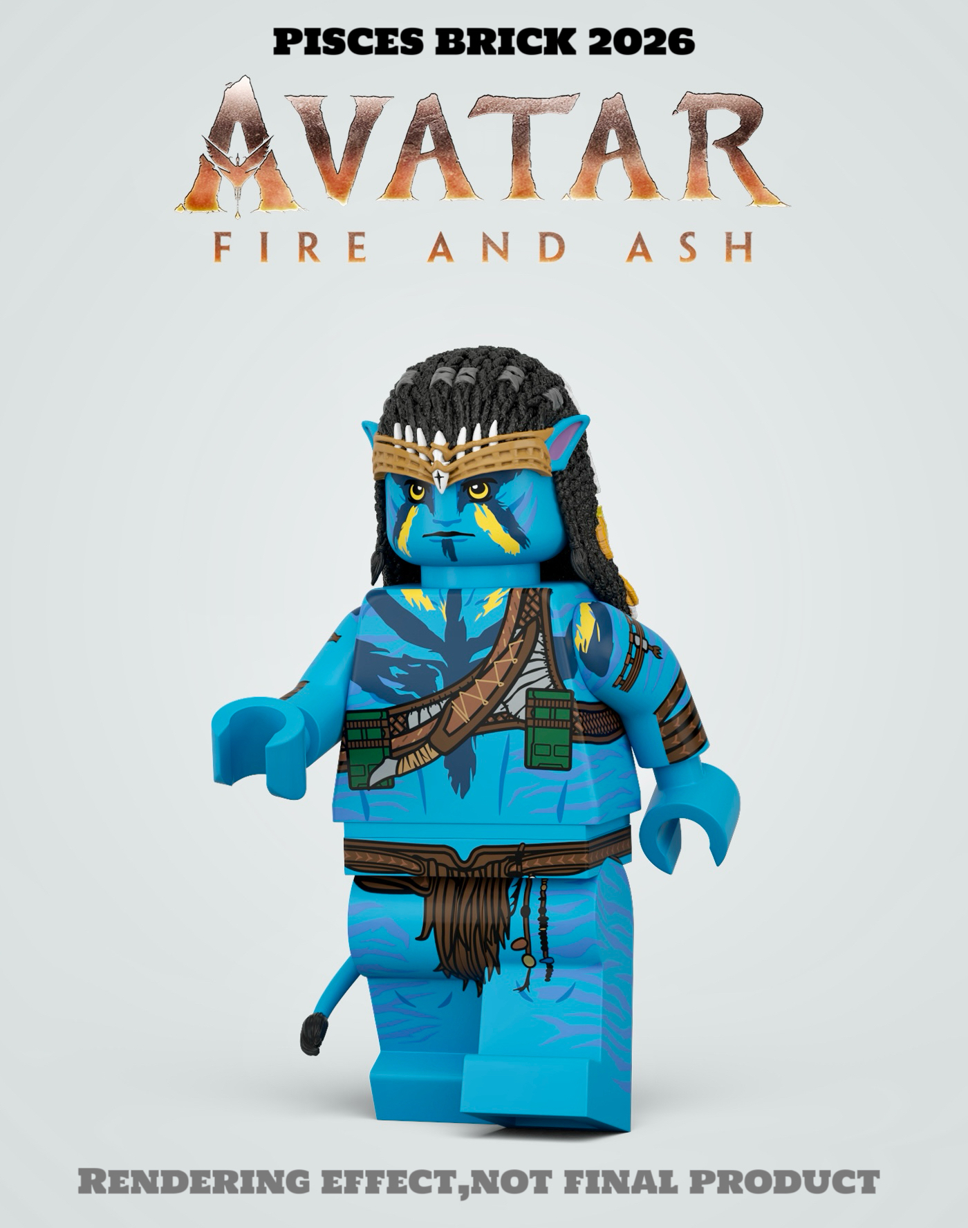 [PISCES Brick][In Stock] AVATAR Fire & Ash [PADprinted]