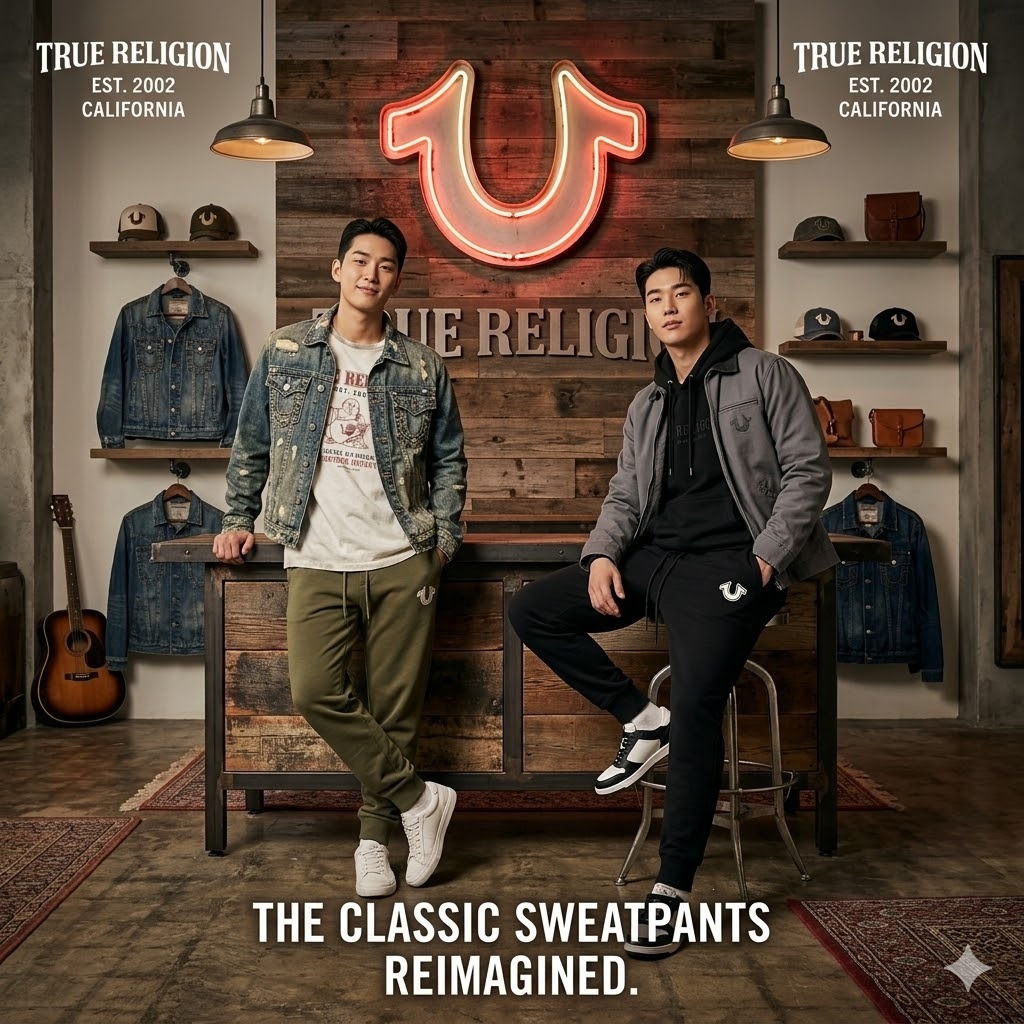 【現貨】True Religion H041166 男裝運動褲