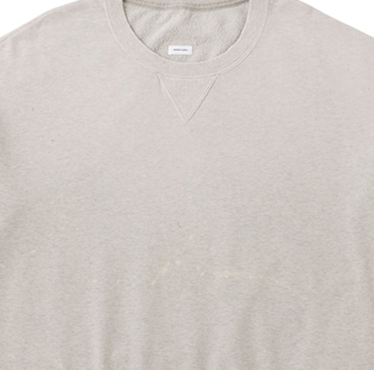 VISVIM 2026 S/S JUMBO SB SWEAT S/S CRASH - GREY SIZE 1 PRE ORDER ITEM (預訂中)