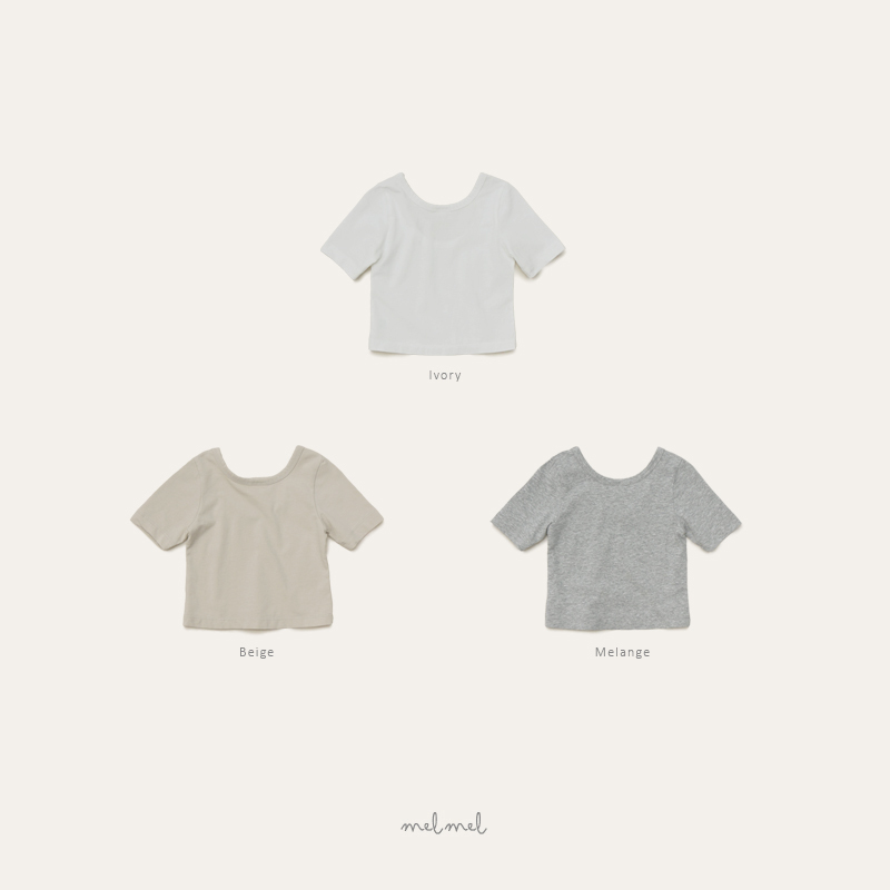 Scoop短袖T (素色)