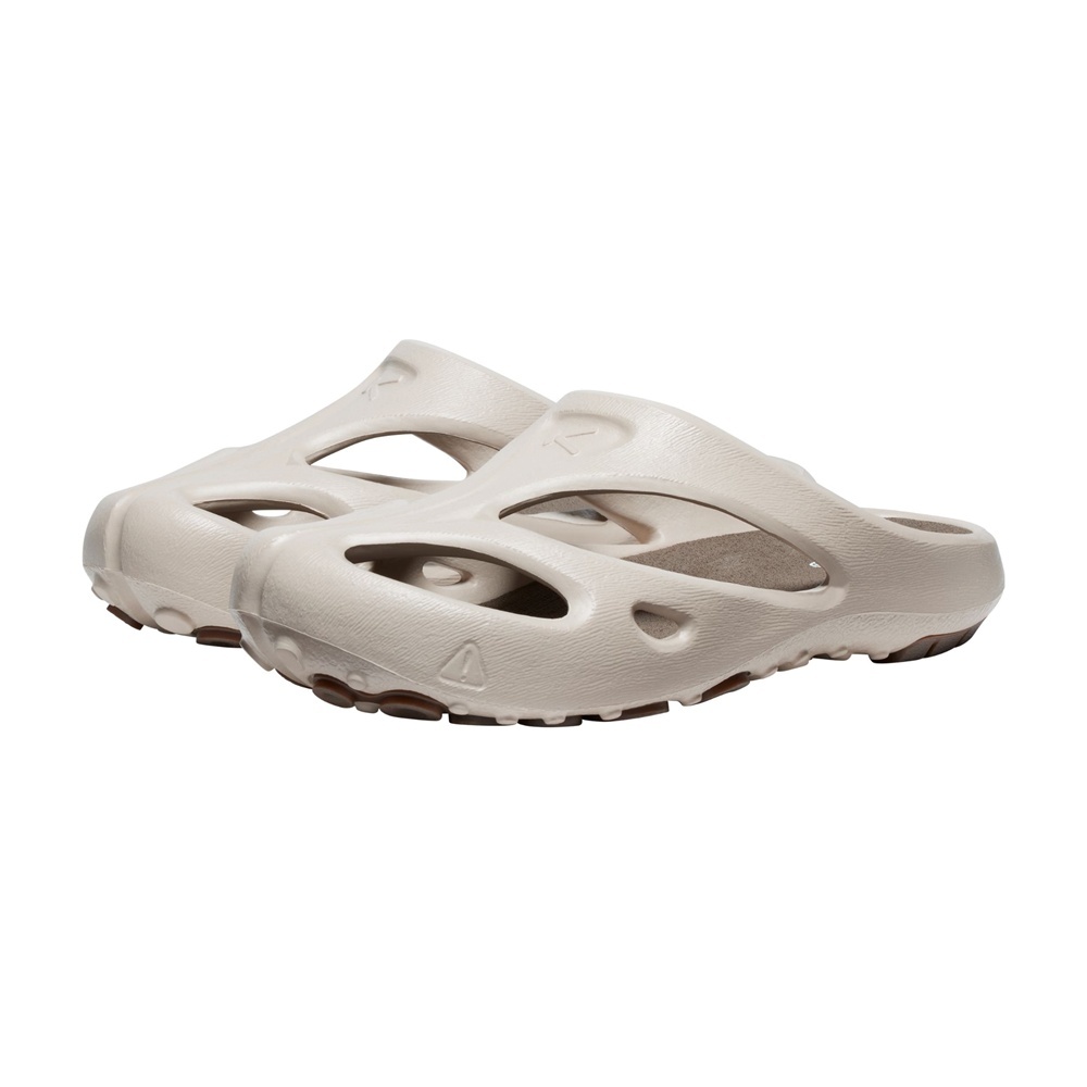 【KEEN】SHANTI 男包頭拖鞋 米 1028605