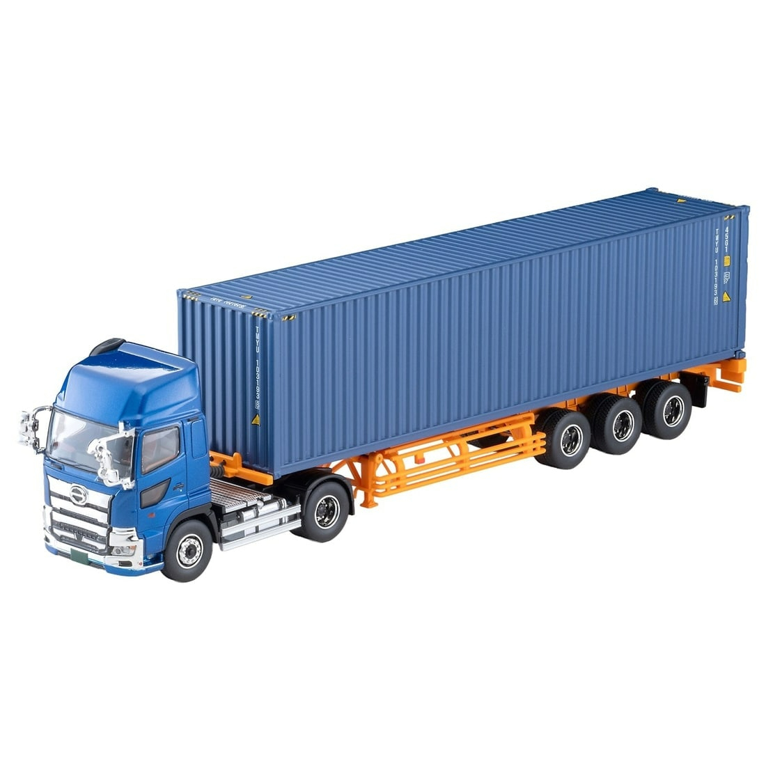 [預訂] Takara Tomy Tomytec LV-N292e 日野 Profia 40 呎貨櫃拖頭（藍色）