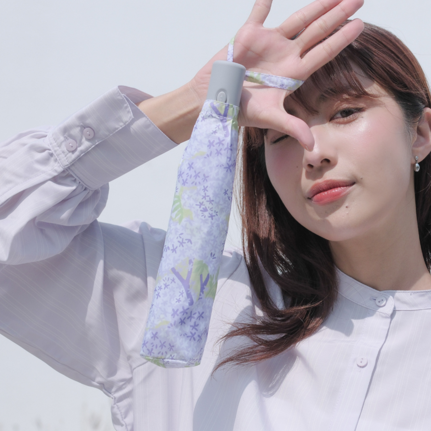 鈦輕超輕量自動傘/印花樂 x OMBRA/台灣原生樹/苦楝