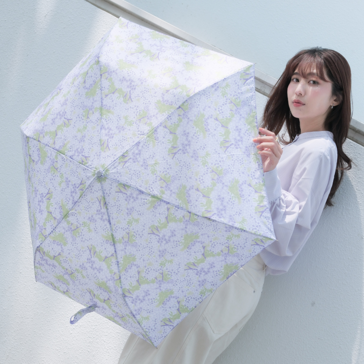 鈦輕超輕量自動傘/印花樂 x OMBRA/台灣原生樹/苦楝