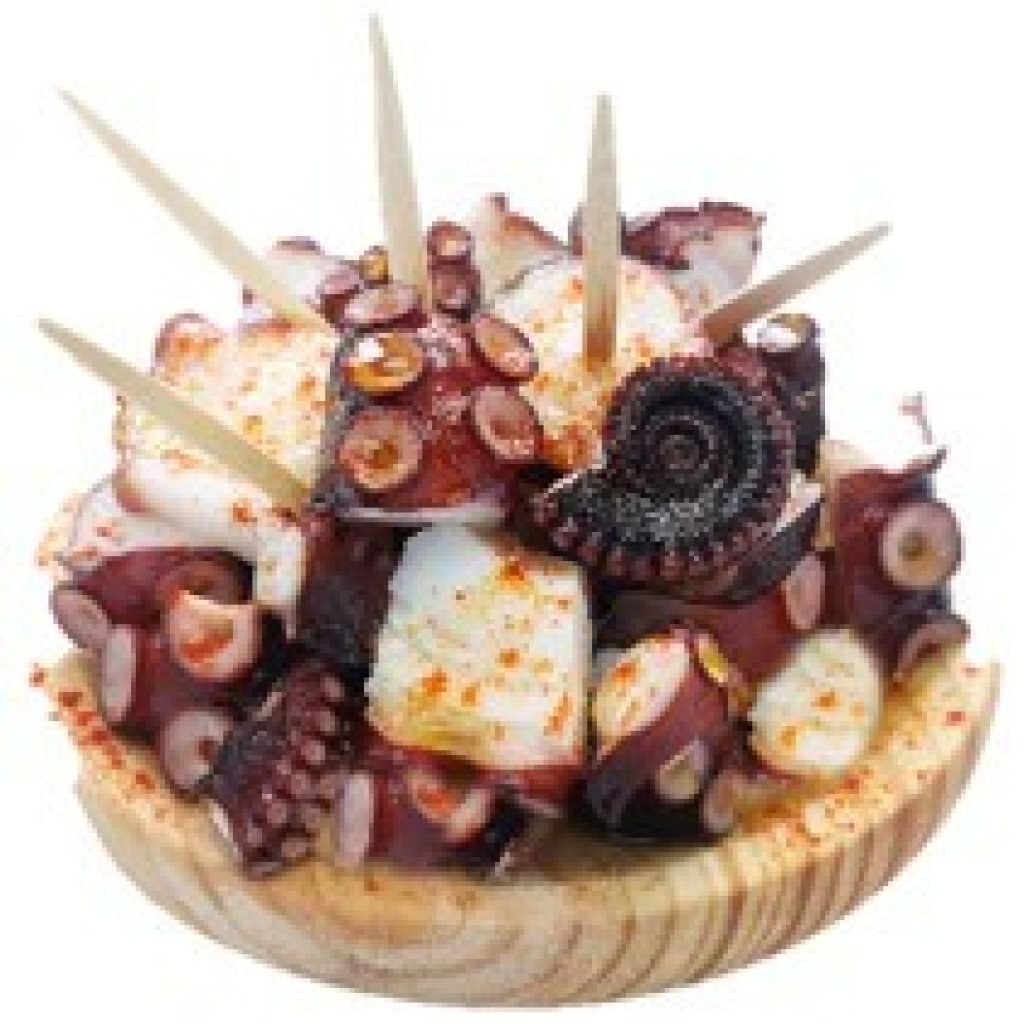 西班牙A Pulpeira野生熟八爪魚脚一條裝（約175g)