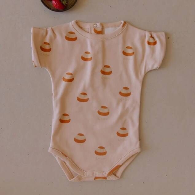 STUDIO BOHEME 甜點短袖包屁衣 BODY BAMA - APPLEBLOSSOM CHOU