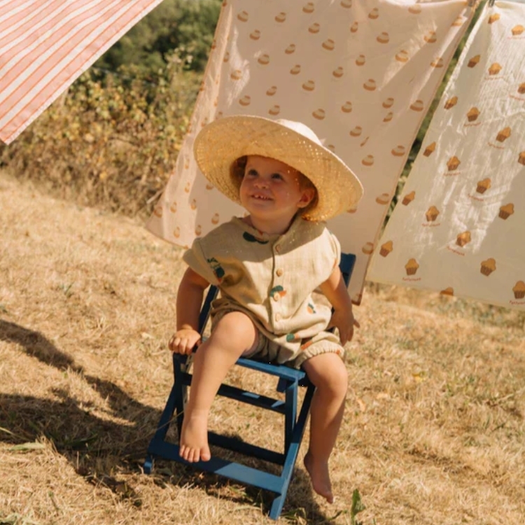 STUDIO BOHEME 排釦束口西瓜連身衣 COMBI BEBECITO - STARFISH PASTEQUE