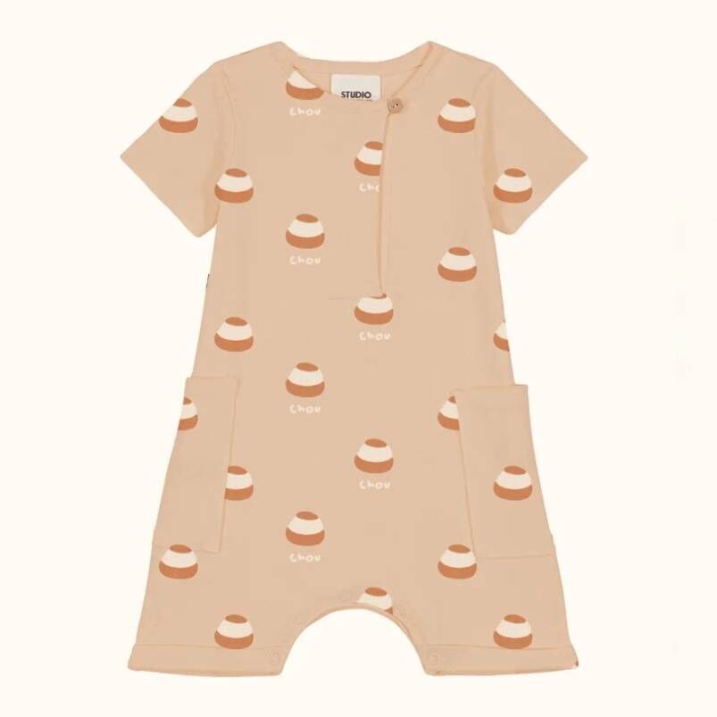 STUDIO BOHEME 甜點大口袋連身衣 COMBISHORT AIMÉ - APPLEBLOSSOM CHOU