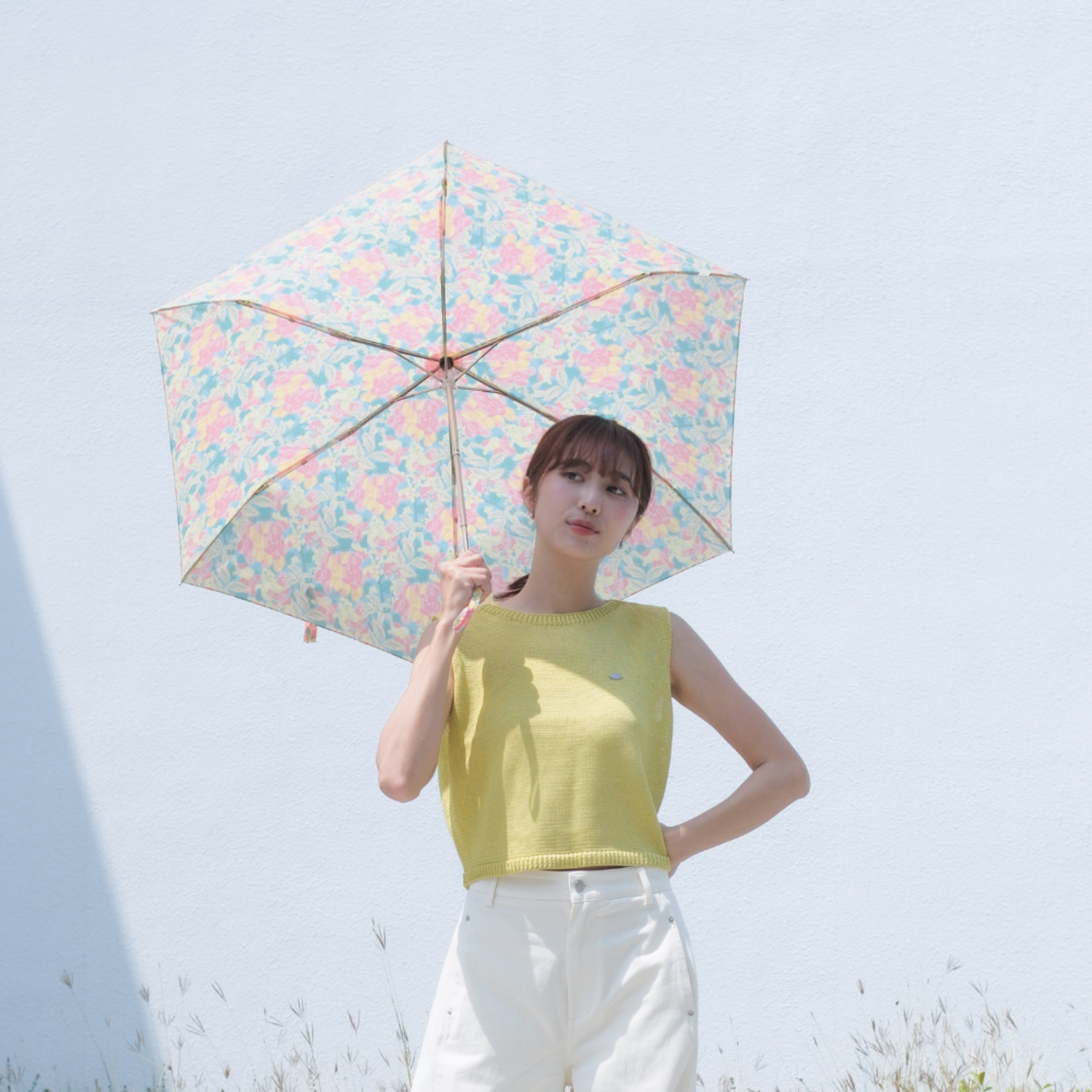 鈦輕超輕量自動傘/印花樂 x OMBRA/台灣原生樹/台灣欒樹