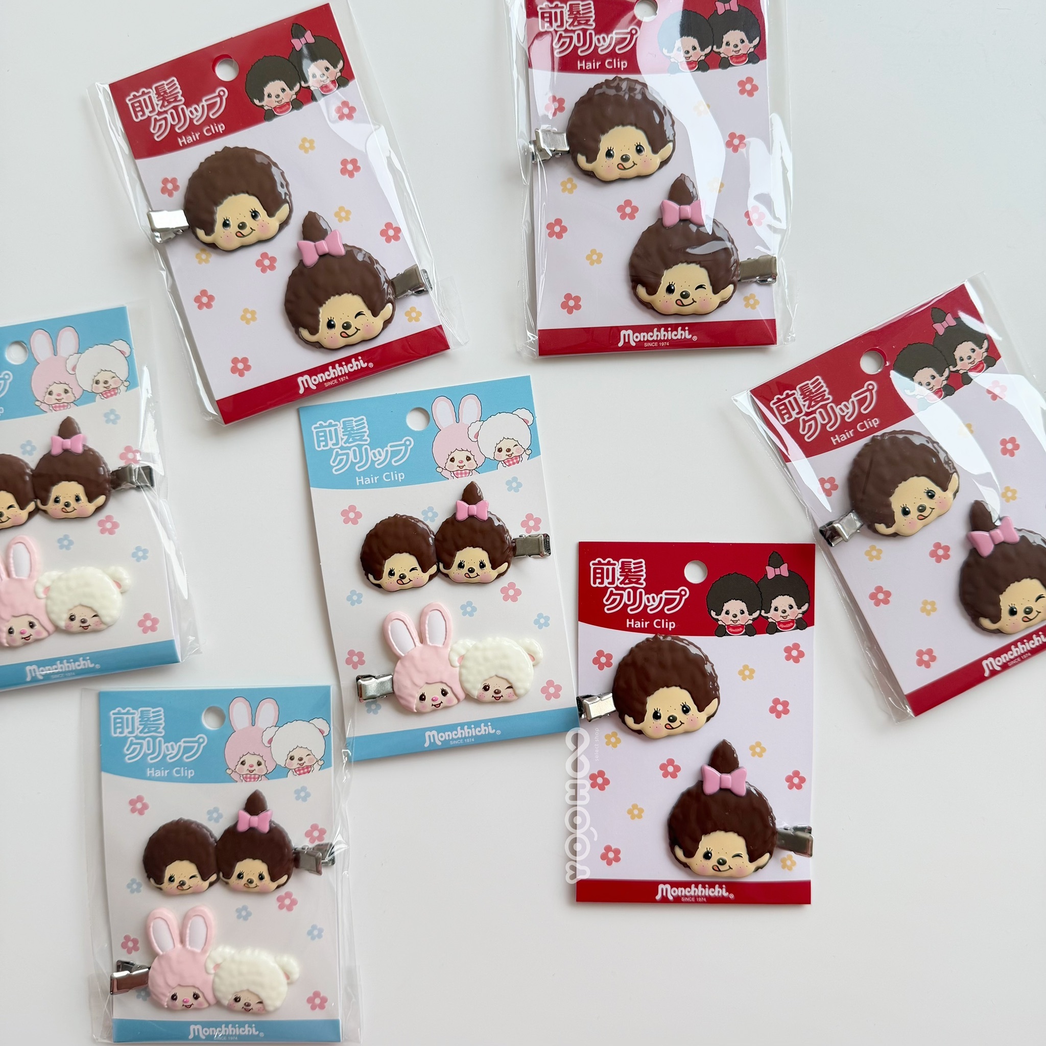 現貨┃Monchhichi 夢奇奇 蒙奇奇 髮夾